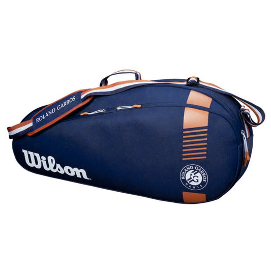 Wilson Roland Garros Team (3 Pack) Racket Bag (Navy) - SportStation HK