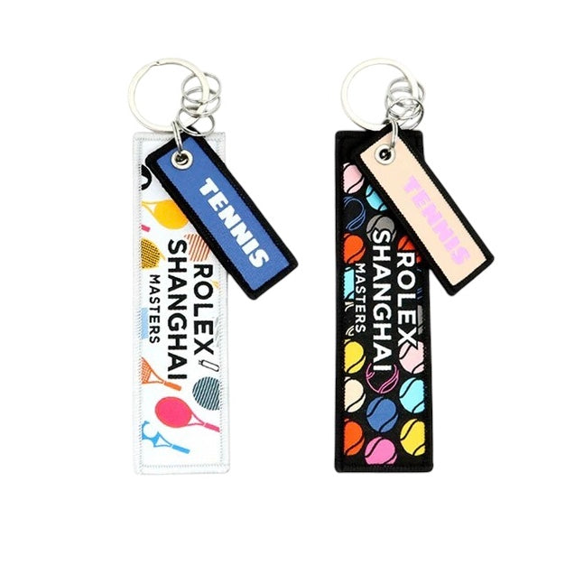 Rolex Shanghai Masters Embroidered Keyring Keychain