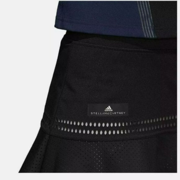 Adidas Women's by Stella McCartney Barricade Tennis Skirt (Black)