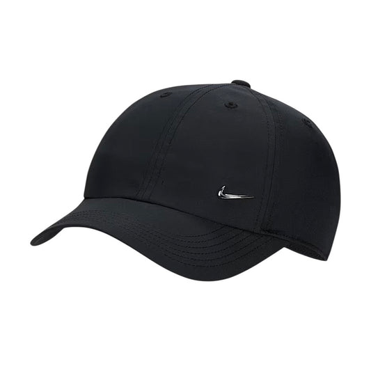 Nike Kids / Youth Junior Dri-FIT Metal Swoosh Club Cap (Black)