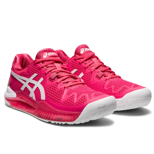 Asics Gel-Resolution 8 Women's Tennis Shoes (Pink)