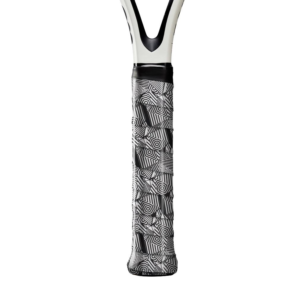 Wilson Dazzle Overgrip (Black-white) (3 pieces)