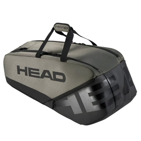 Head Pro X Racket (9 Pack) Bag L (Khaki-Black)