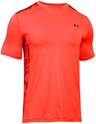 Under Armour Men's UA Raid SL Top Tee Shirt (Orange)