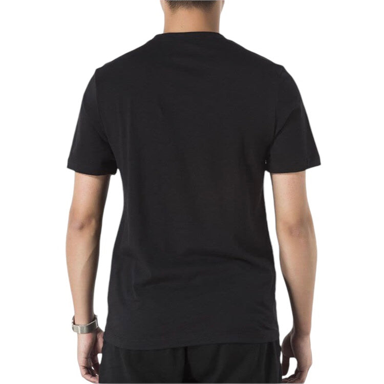 Nike Men's Just Do It Swoosh Sportswear Top Tee Shirt (Black)