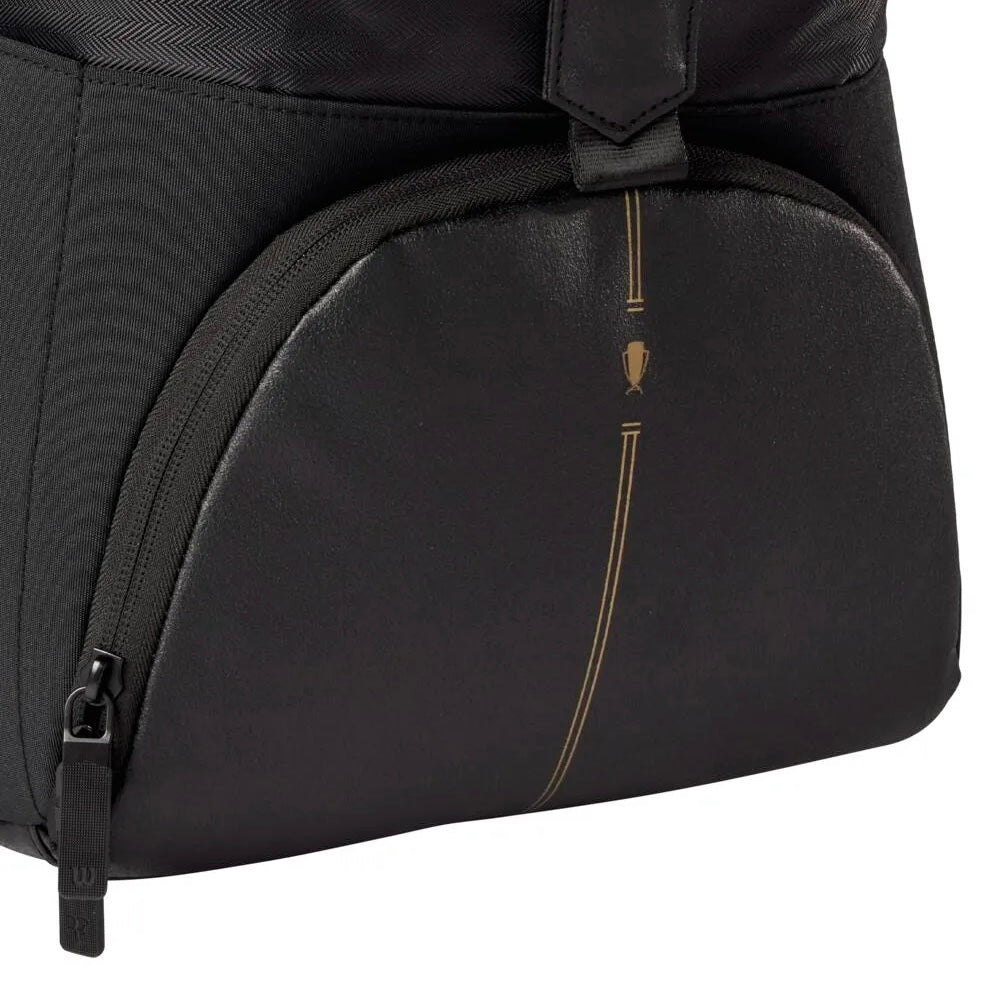 Wilson RF Laver Cup 2025 Practice Large Duffle (6 Pack) Racket Bag (Black)
