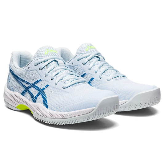 Asics Gel-Game 9 GS Junior Tennis Shoes (Light blue)