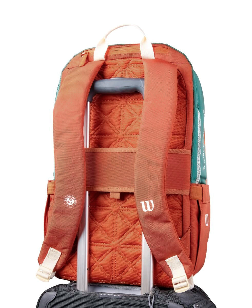 Wilson 2026 Roland Garros Backpack Bag (Cream-Clay) - SportStation HK