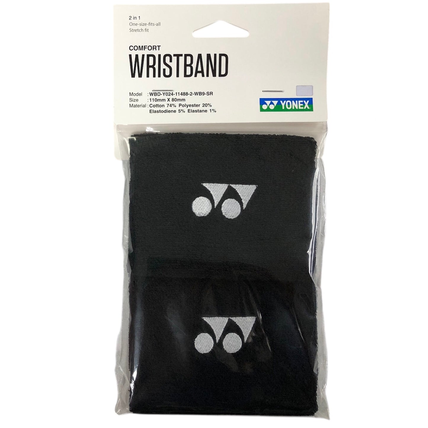 Yonex 11cm Comfort Wristband 2025 (a pair)