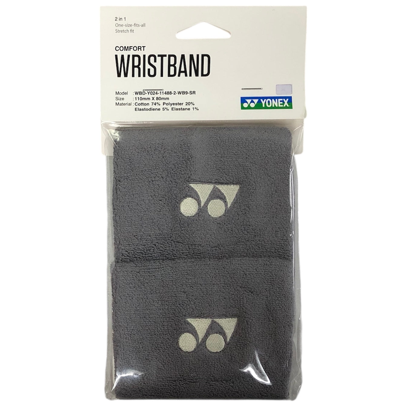 Yonex 11cm Comfort Wristband 2025 (a pair)