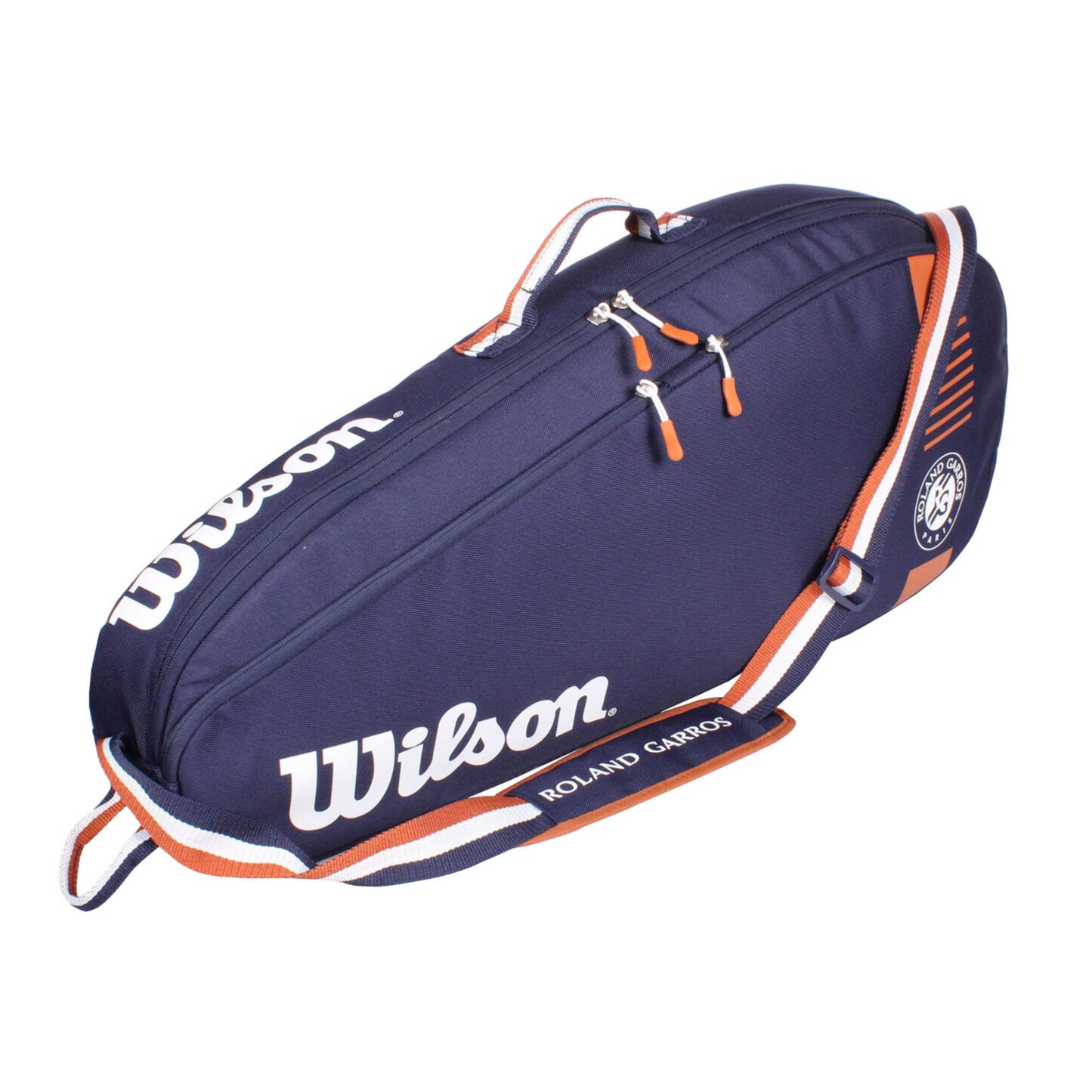 Wilson Roland Garros Team (3 Pack) Racket Bag (Navy)