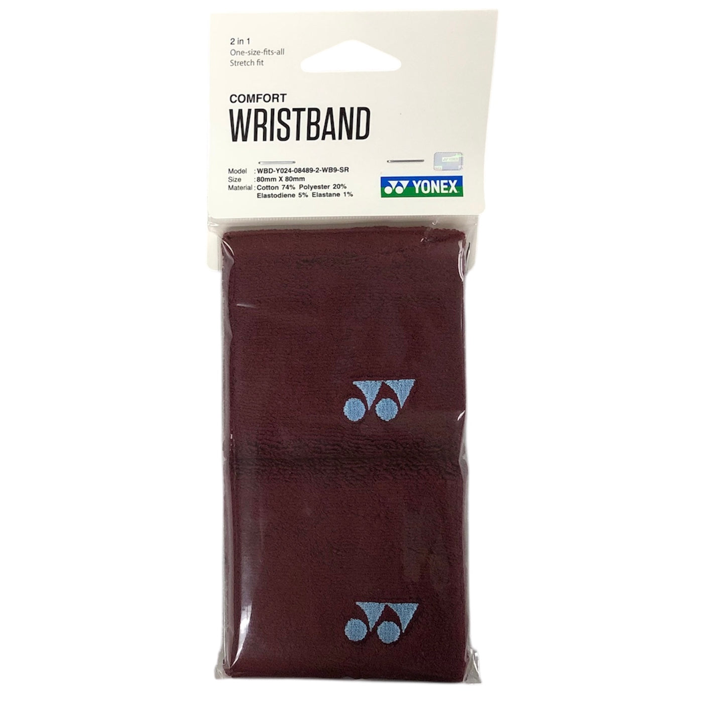 Yonex 8cm Comfort Wristband 2025 (a pair)