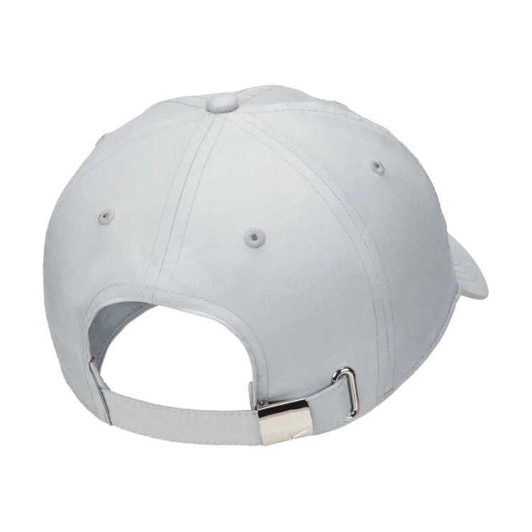 Nike Unisex Adult / Junior Metal Swoosh H86 Adjustable Cap (Light Grey)