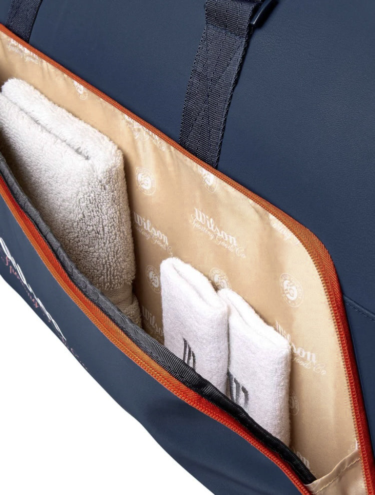 Wilson 2026 Roland Garros Large Duffle Bag (Navy)