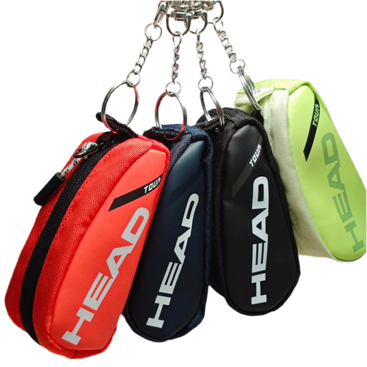 Head Mini Tour Key Holder Pouch Keyring Bag