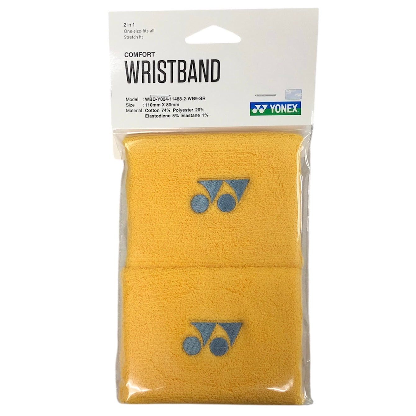 Yonex 11cm Comfort Wristband 2025 (a pair)