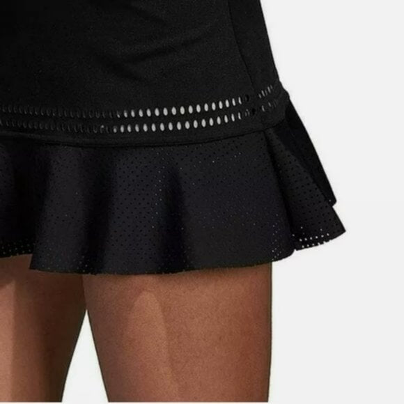 Adidas Women's by Stella McCartney Barricade Tennis Skirt (Black)