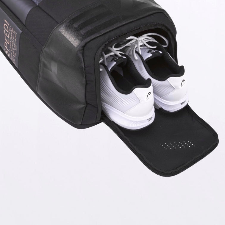 Head Djokovic Backpack Bag (Black-Anthracite)