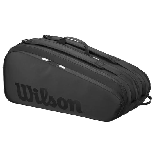 Wilson Noir Tour (12 Pack) Racket Bag (Black)