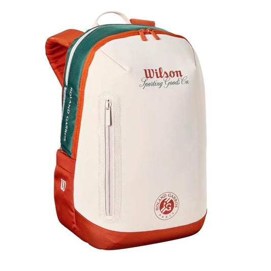 Wilson 2026 Roland Garros Backpack Bag (Cream-Clay)