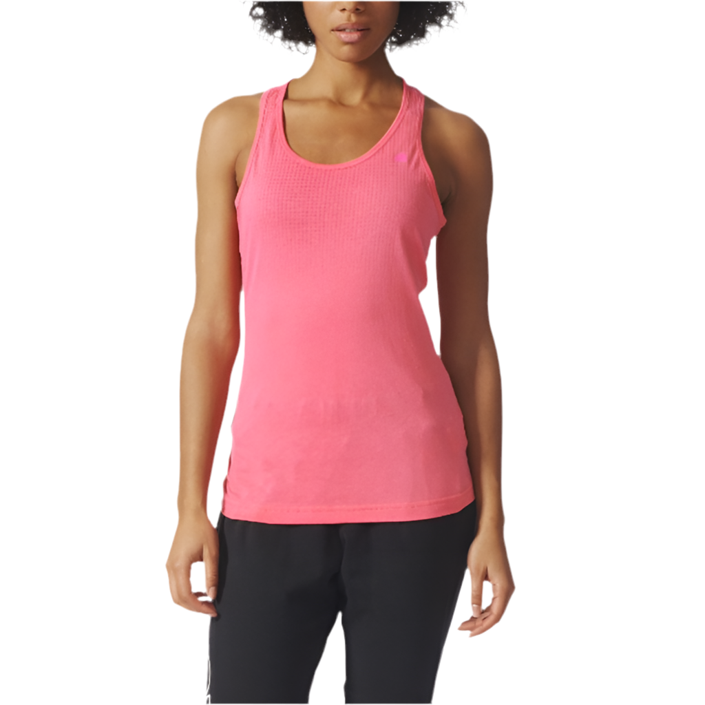 Adidas Women’s Aeroknit Tank Top (Pink)