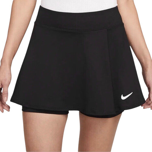 Nike Women’s Court Dri-FIT Victory Flouncy Skirt (Black)