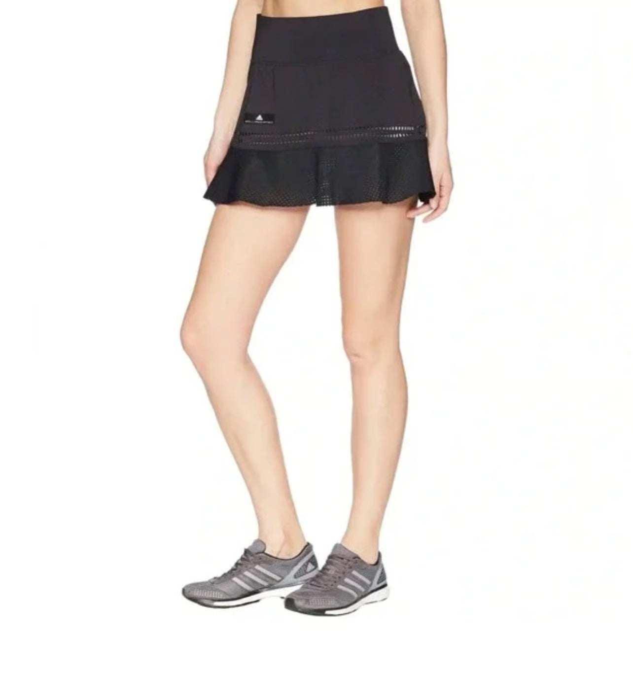 Adidas Women's by Stella McCartney Barricade Tennis Skirt (Black)