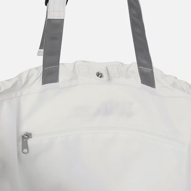 Wilson All Around Drawstring Multi Purpose Tote Bag (White-Grey)