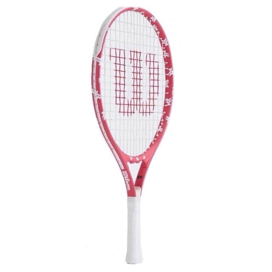 Wilson Elite Bear Rose Pink 23 Junior Tennis Racket (prestrung)