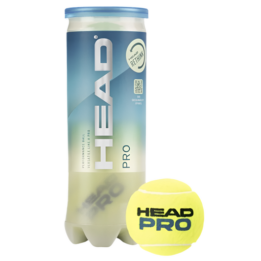 Head Pro Tennis Balls 3B (3 balls per can)