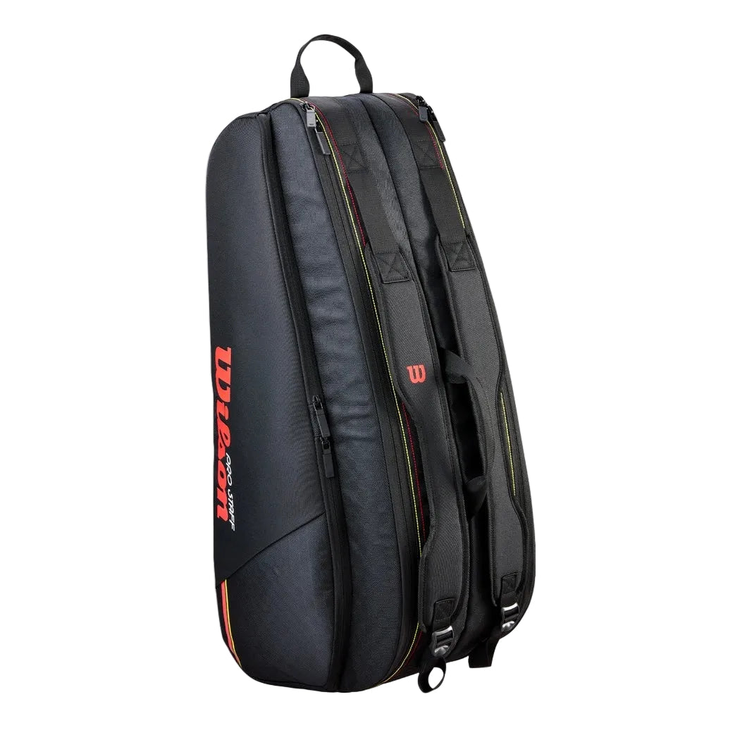 Wilson Pro Staff Classic Tour (6 Pack) Racket Bag (Black)