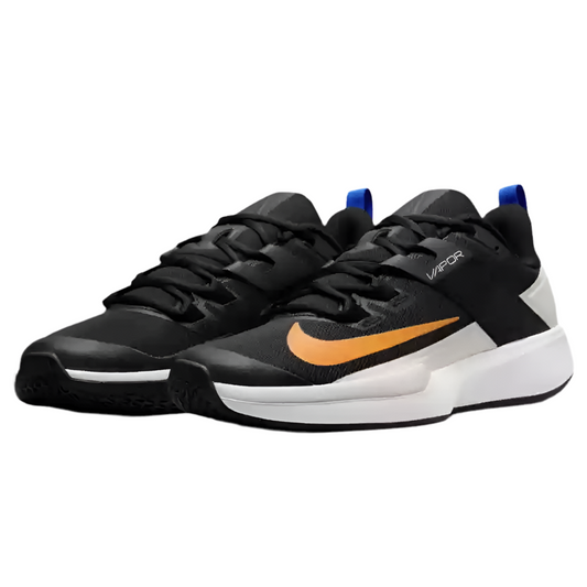 Nike Vapor Lite Men's Tennis Shoes (Black-Orange)