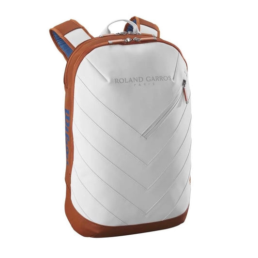 Wilson Roland Garros Super Tour Backpack Bag (White)