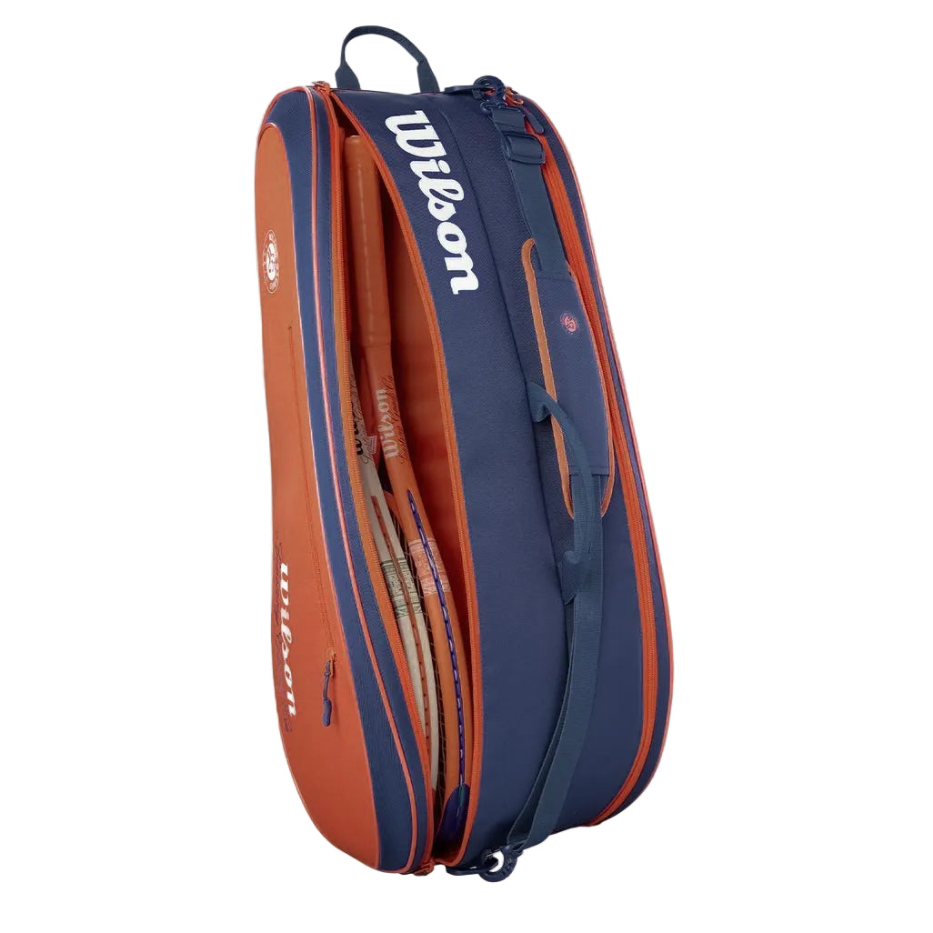 Wilson 2026 Roland Garros Team (6 Pack) Racket Bag (Clay)