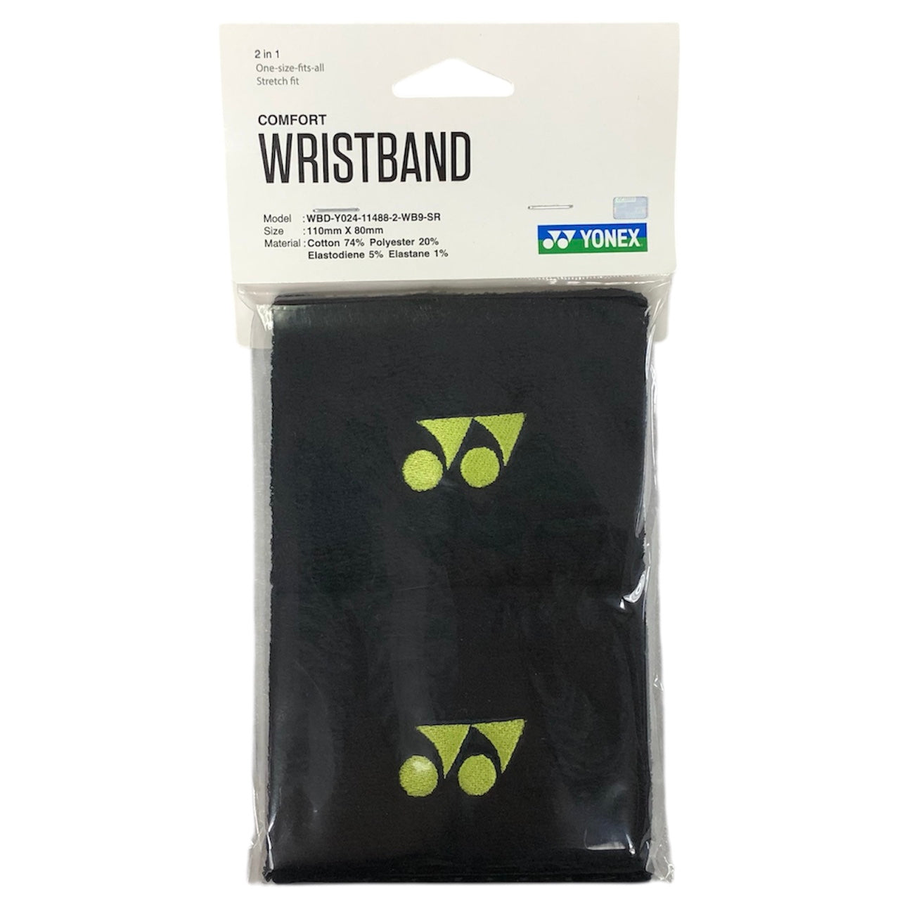 Yonex 11cm Comfort Wristband 2025 (a pair)