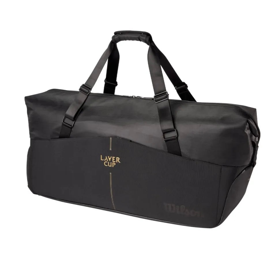 Wilson RF Laver Cup 2025 Practice Large Duffle (6 Pack) Racket Bag (Black)