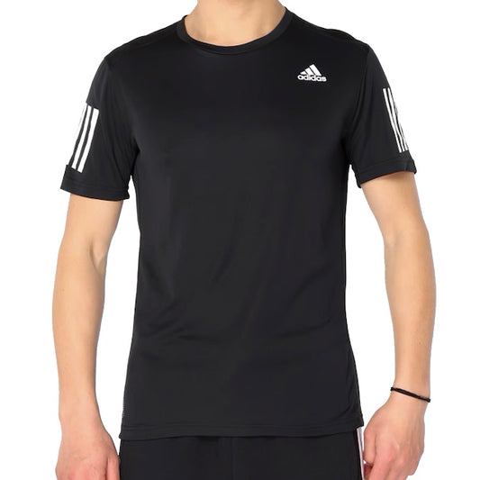 Adidas Men's Own The Run Top Tee Shirt (Black)