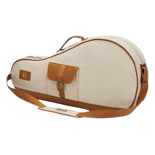 Wilson 110th Anniversary (3 Pack) Racket Bag (Cream-Brown)