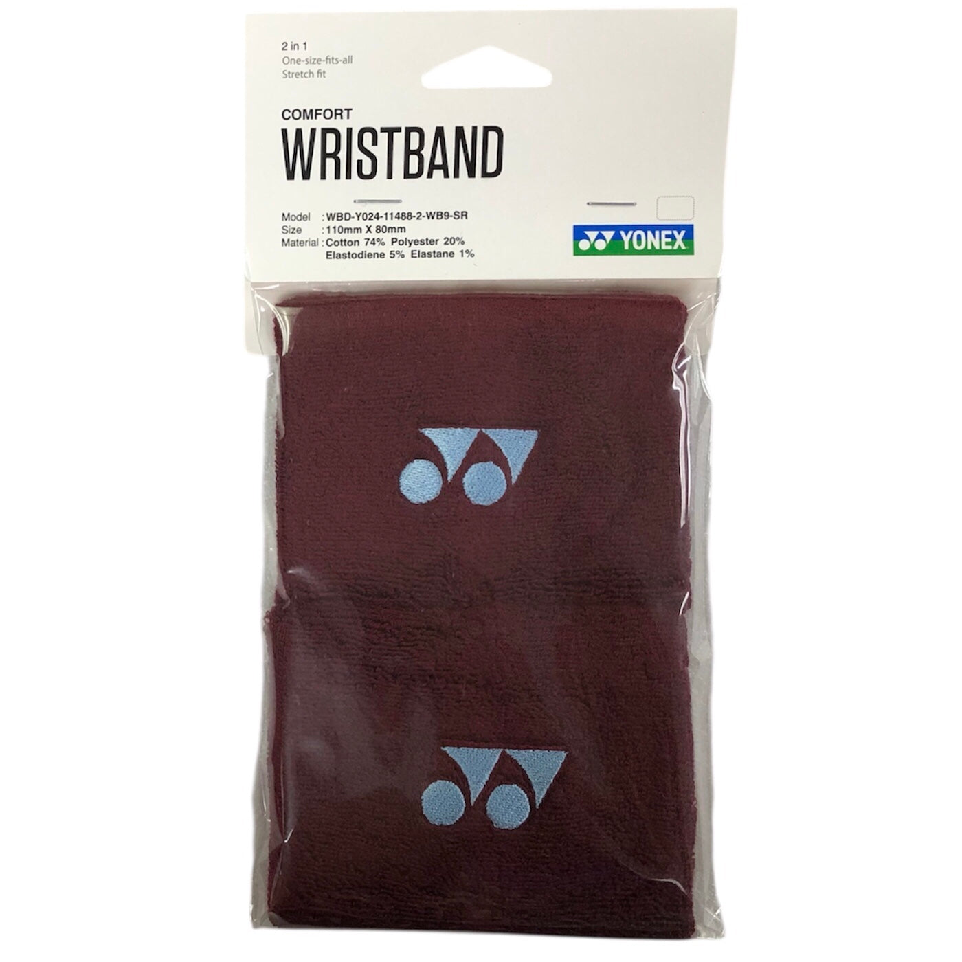 Yonex 11cm Comfort Wristband 2025 (a pair)