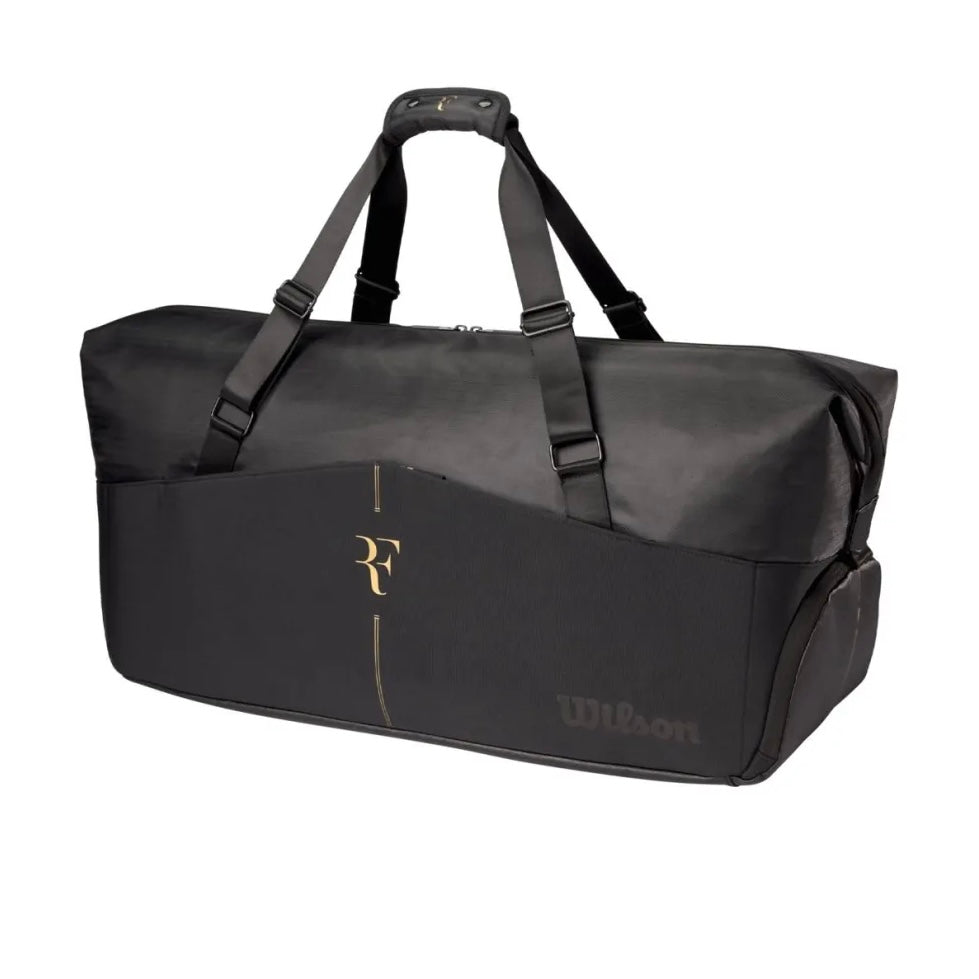 Wilson RF Laver Cup 2025 Practice Large Duffle (6 Pack) Racket Bag (Black)