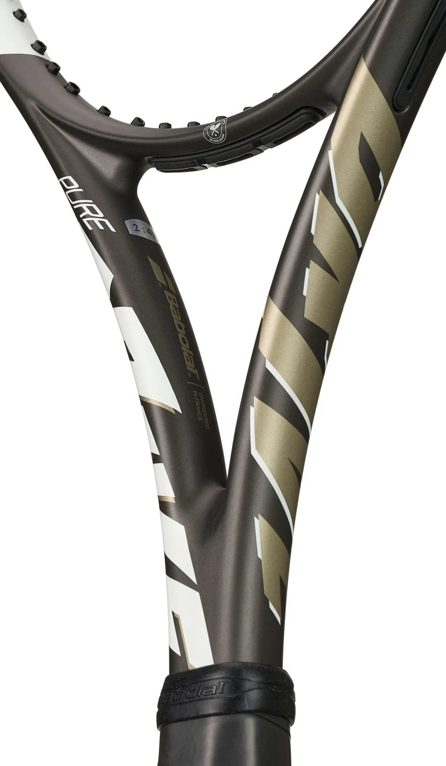 Babolat Pure Drive Wimbledon 2025 Tennis Racket (Unstrung 300g) (prestrung)