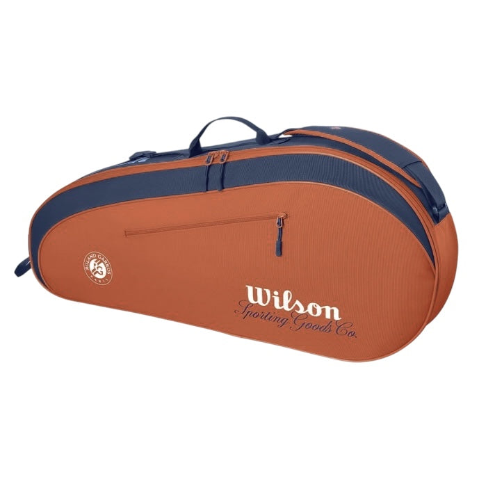 Wilson 2026 Roland Garros Team (3 Pack) Racket Bag (Clay)