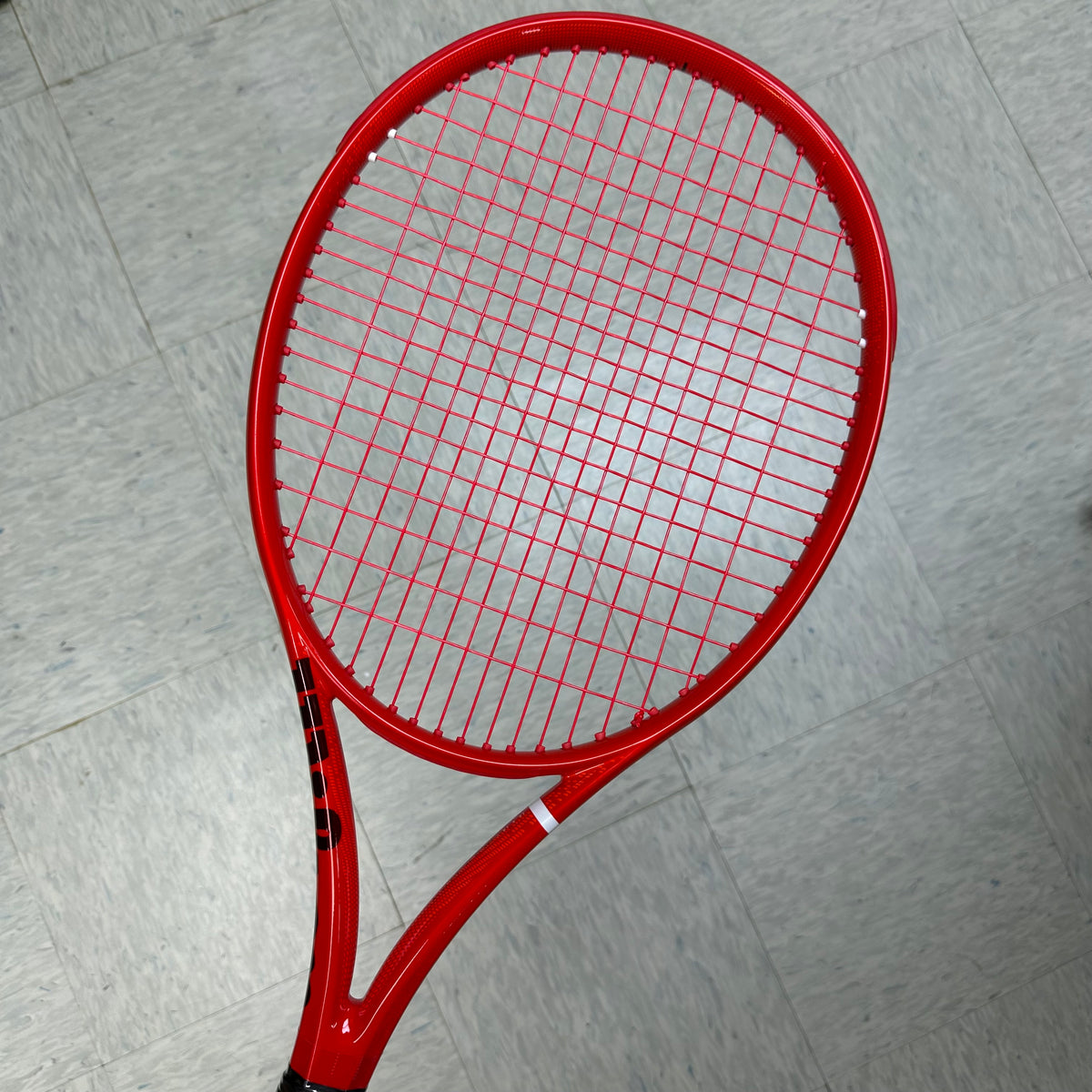 Wilson Redline (Defyer) 100L Tennis Racket (Unstrung 285g) (Strung with Gosen G-Spin3 Red @ 52 lb)