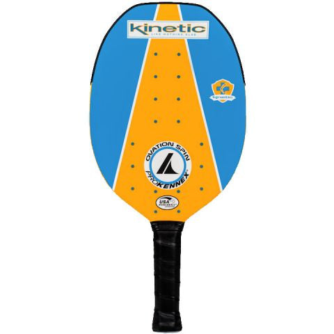 ProKennex Ovation Spin Pickleball Paddle (Blue-Yellow)