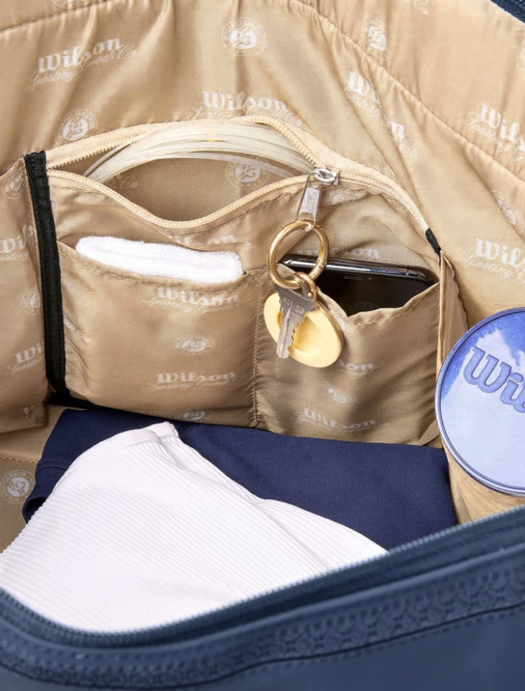 Wilson 2026 Roland Garros Large Duffle Bag (Navy)