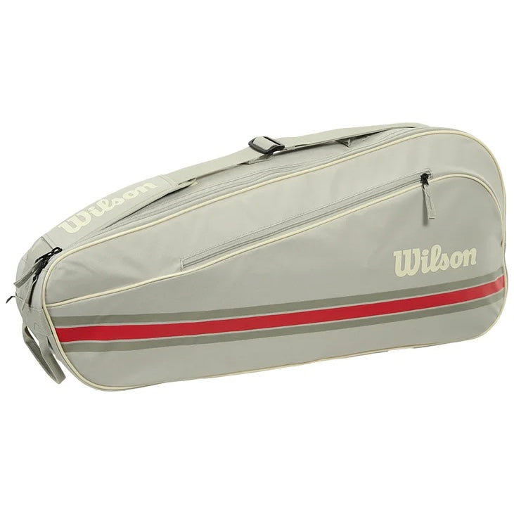 Wilson 2025 Team (3 Pack) Racket Bag (Oats)