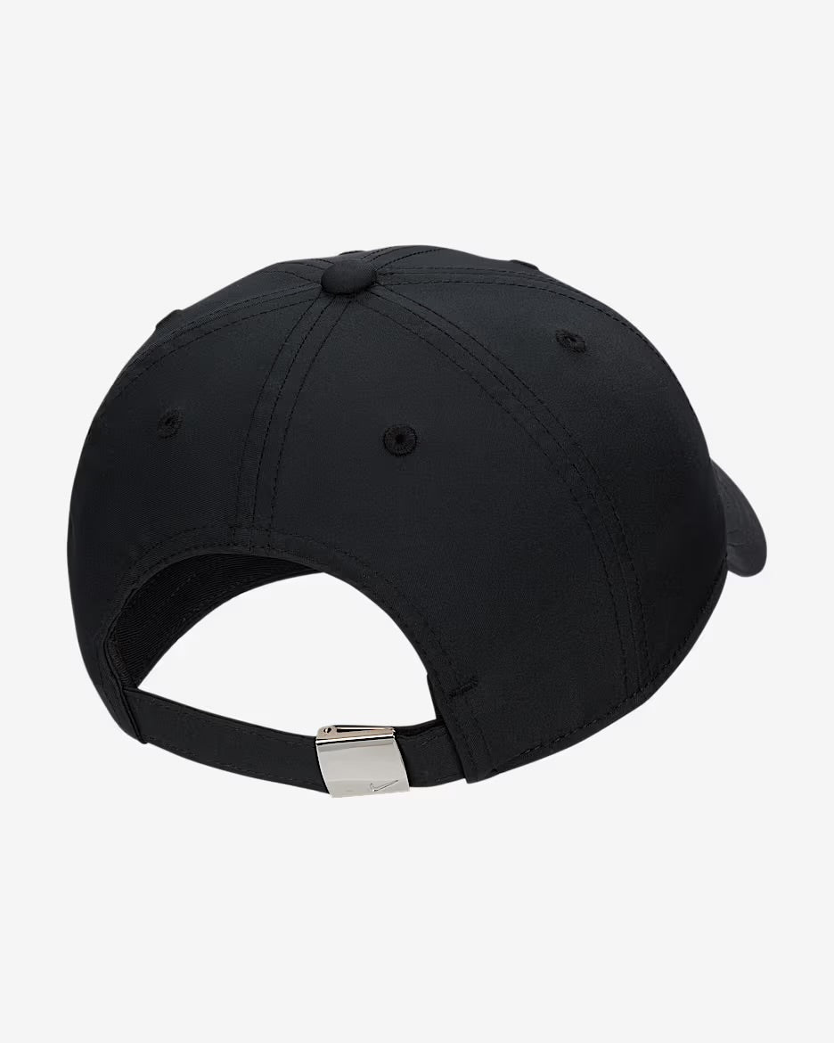 Nike Kids / Youth Junior Dri-FIT Metal Swoosh Club Cap (Black)
