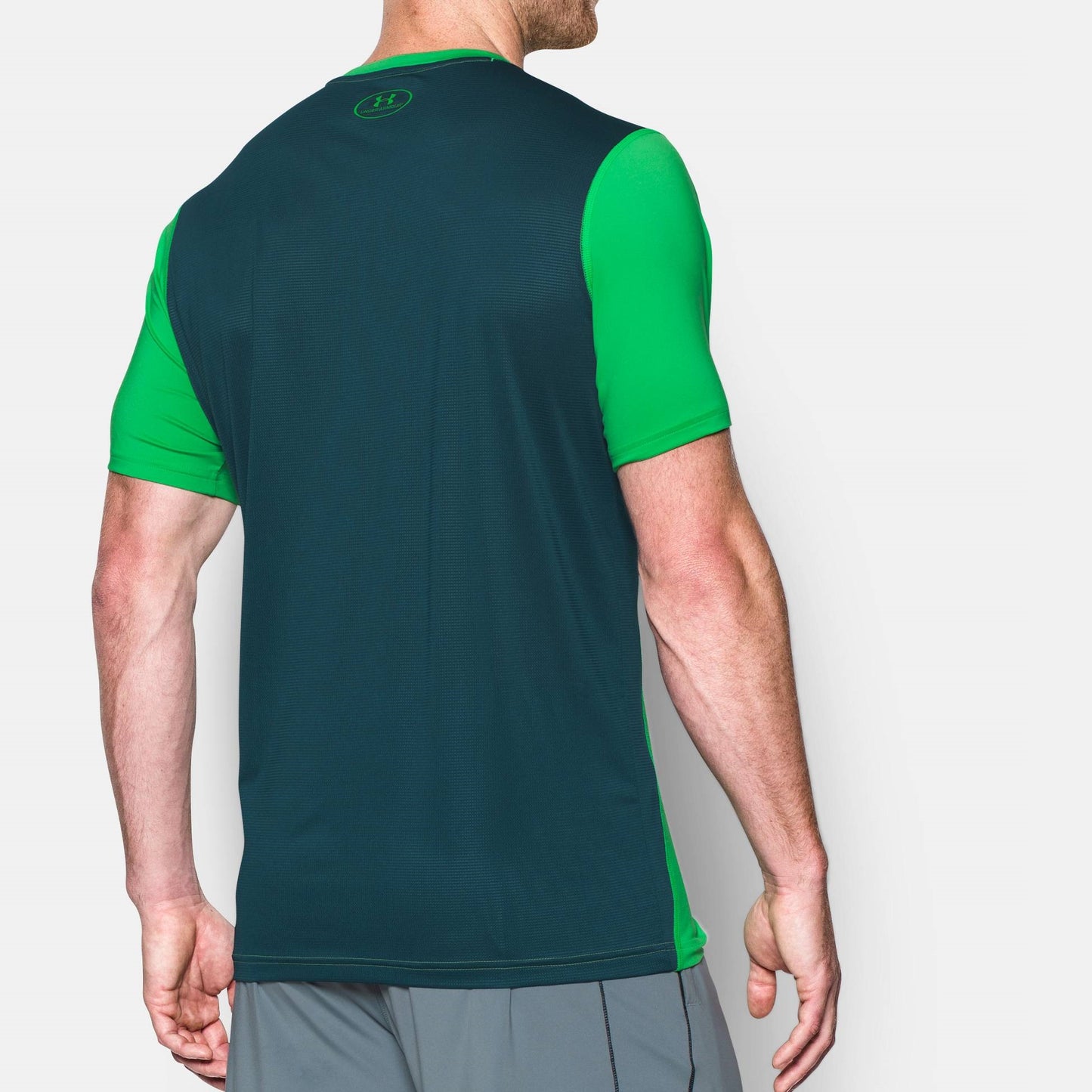 Under Armour Men's UA Raid SL Top Tee Shirt (Green)