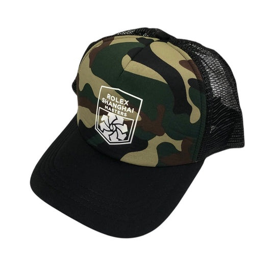 Rolex Shanghai Masters Trucker Logo Cap (Camouflage)