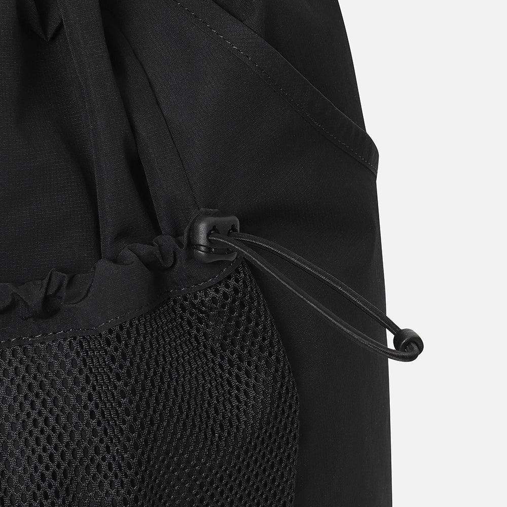 Wilson All Around Drawstring Multi Purpose Tote Bag (Black)